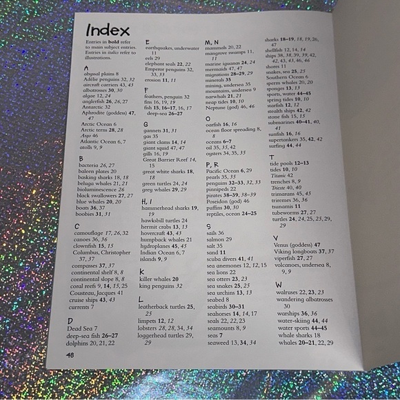 100 Facts OCEANS Book Projects Quizzes Fun Facts Cartoons Miles Kelly Publishing - Picture 9 of 11